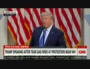 トランプ大統領が国民に向けWhite Houseのローズガーデンから演説