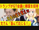 【韓国の反応】文大統領「喜んで応じる」トランプ大統領が韓国をG7に招待。【世界の〇〇にゅーす】