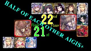 【VOICEROID実況】男女同数アイギス＋【英傑の塔第21・22階層編】