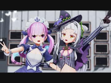 【MMDホロライブ】あくしおで「自己愛性カワイズム」