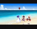 LET'S GO JUMP☆　うな☆きりたん☆ついな　夏の名曲ですよん　