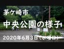 茅ケ崎市「中央公園」の様子　2020年6月3日（水曜日）