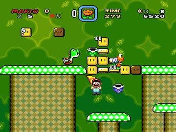 【TAS】スーパーマリオワールド　ドーナツへいや　コース３