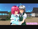 【東方MMD】「夜もすがら君想ふ」 【西行寺幽々子 魂魄妖夢】