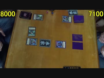 遊戯王・闇のゲームSEVENS　その1　【ボルク】VS【シャケ】