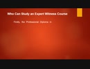 Expert witness