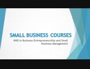 Small Business Courses