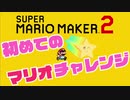 【初投稿】初めてのマリオチャレンジ！！【スーパーマリオメーカー２】