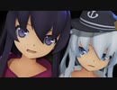 【MMD艦これ】オツキミリサイタル【パーカー響・暁】