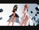 【MMD】らぶ式Saya・Lioで『Distorted Princess』1080p