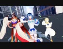 【Fate/MMD】requiem鯖でダダダダ天使【宇津見エリセモデル配布】