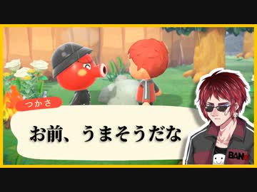 【あつ森】タコとの遭遇を果たす決闘者・天開司