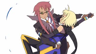 【腐向け】リヒエミでア◯ソリュ◯ト・デ◯オOP【手描き】
