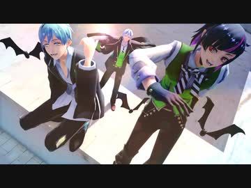 【MMDツイステ】リリア様がパルクール魅せてくれます【withフロイドとディアソムニア】