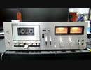 蘇生ジャンクカセットデッキ2　自己録再テスト ソニー TC-K3 ('77)