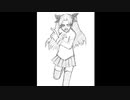 Fate/stay night 遠坂凛をシャーペンで描いてみた