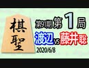 【将棋解説】13分で見る！第91期棋聖戦第１局 渡辺vs藤井(聡)