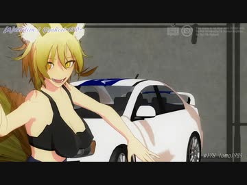 【カス子改造】フィットネス風衣装着せた藍さまに [A]ddiction 踊ってもらった【東方MMD】