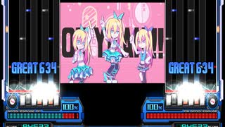 【キー音無しBMS】ミライトミライ【ミライアカリ】