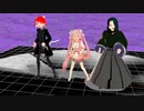 【MMD】金曜のおはようをVliver三人でおどってみた
