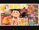 離島ガチャ17連で美女を勧誘しました【あつまれどうぶつの森】【実況】