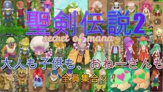 聖剣伝説2 som 村人全員集めてみたッ！もちぶたの不毛な挑戦ッ！