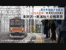 [夏の武蔵野線・205系] 東所沢 → 東浦和  進行方向右側車窓