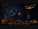 Federal Assault Shipでスワーム全処理しつつThargoid Cyclopsを再び撃破(エンジなし・シールドなし)