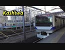 柏駅の電車たち～!!