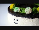 シロツメクサの花冠モンブラン