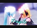 【MMD】ポニテミクとツインテリンでフラジール