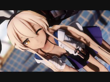 【MMD艦これ】水着の島風で「Mirrrrrors」