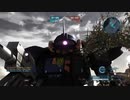 バトオペ2 カスマ墜落コスト450A帯の日常153【アクトザク指揮官仕様】