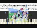 「A3!（エースリー）」主題歌、『MANKAI☆開花宣言』の楽譜を書いてみた