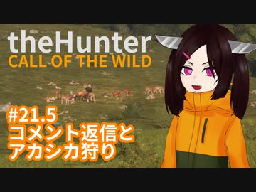 【theHunter: Call of the Wild™】コメント返信とアカシカ狩り #21.5【東北きりたん実況】