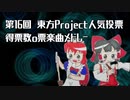 第16回 東方Project人気投票 得票数0票楽曲メドレー