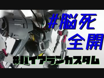 【ガンプラ】バイアランカスタムを脳死全開で作る