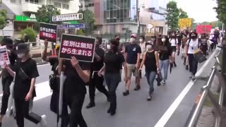 新コロ要警戒の東京で「日本にも人種差別ある？」と千人がデモ