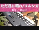 耳コピ【ただ君に晴れ/ヨルシカ】ピアノ 歌詞付き 4K高画質　ステイホームで弾いてみた！