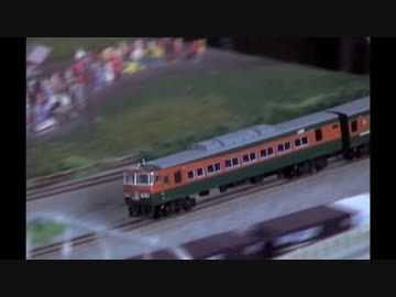 【鉄道模型】レンタルレイアウト  リカラー｢7番線、8番線走行風景｣