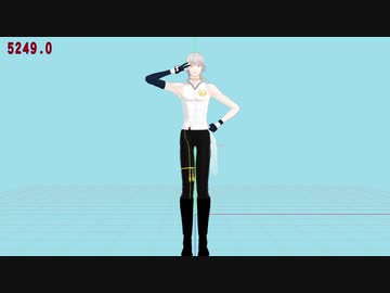 【MMD刀剣乱舞】アザイドロップソロほぼ？完成【モーショントレース】
