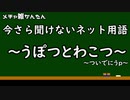 【ゆっくり解説】今さら聞けないネット用語2020～うぽつとわこつ～【ネット用語】
