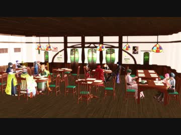 ぶんあるの食堂っぽいステージ