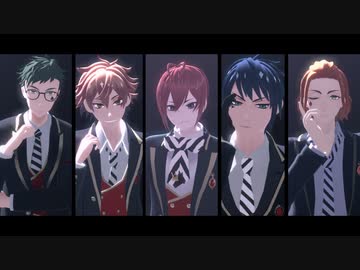 【MMDツイステ】ハーツラビュルでBlack Out /Alice in Musicland