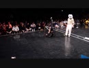 アニソン若手ダンスバトル『A:CREATORS-エクリエイターズ-』ベスト16第四試合(Bサークル) ざきお  vs  moeka