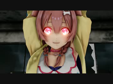 【MMDホロライブ】戌神ころねと猫又おかゆでダーリン【カメラ配布】