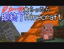 ダメージを食らったら即終了マインクラフト【Minecraft】　#16