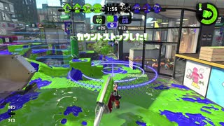 【スプラトゥーン2】S+底辺のガチエリア　49日目