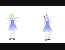 【東方MMD＆ゆっくり解説(ほぼ茶番)】ゆきはね式改変チルノ＆大妖精でツギハギスタッカート