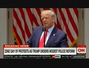 漂白剤入りシェイク飲んだ警官3人入院...トランプ警察改革は不充分と抗議デモ激化w